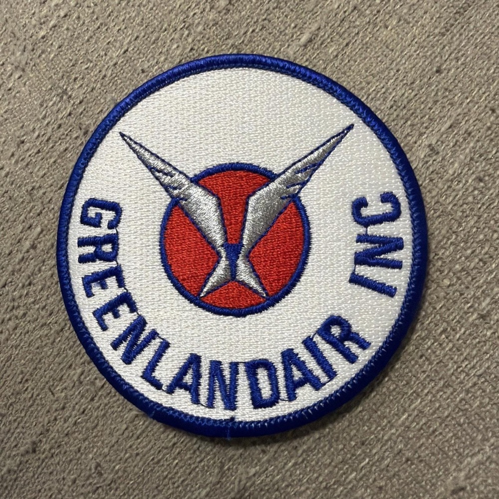 Vintage Civil Air Patrol Greenland Air GN Embroidered‎ Patch CAP Aviation NOS